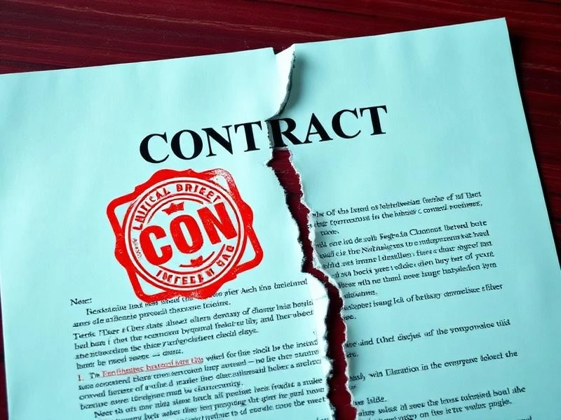 Incumplimiento de Contrato